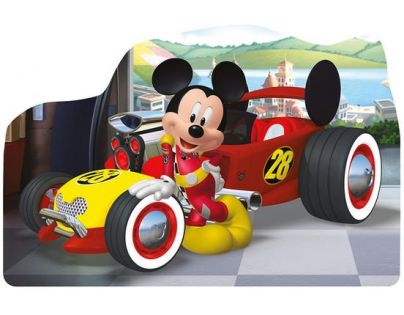 Dino Mickey a Minnie na pretekoch puzzle 4 x 54 dielikov