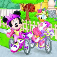 Dino Mickey a Minnie športovci puzzle 3 x 55 dielikov 3