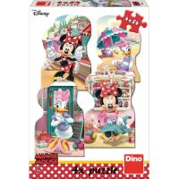 Dino Puzzle Minnie a Daisy v lete 4 x 54 dielikov 6
