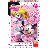 Dino Puzzle diamond Minnie mouse 200 dielikov 3