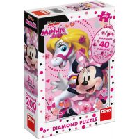 Dino Puzzle diamond Minnie mouse 200 dielikov 4