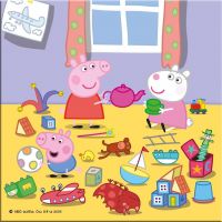 Dino Puzzle Peppa Pig na prázdninách 3 x 55 dielikov 4