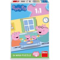 Dino Puzzle maxi Peppa Pig Obed 24 dielikov 3