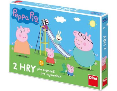 Dino Peppa Pig Poď sa hrať a šmykľavky detská hra