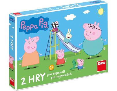 Dino Peppa Pig Poď sa hrať a šmykľavky detská hra
