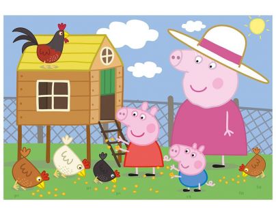 Dino Puzzle Peppa Pig Sliepočky 24 dílků