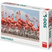 Dino Puzzle Plameniaky 500 dielikov 2