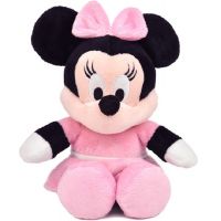 Dino Disney Plyšová Minnie v ružových šatách 25 cm