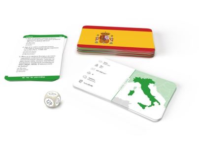 Dino Poznaj vlajky Európa cestovná hra