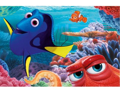 Dino Puzzle Disney Dory medzi koralmi 2 x 66 dielikov