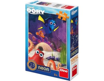 Dino Puzzle Disney Dory neon 100XL dielikov