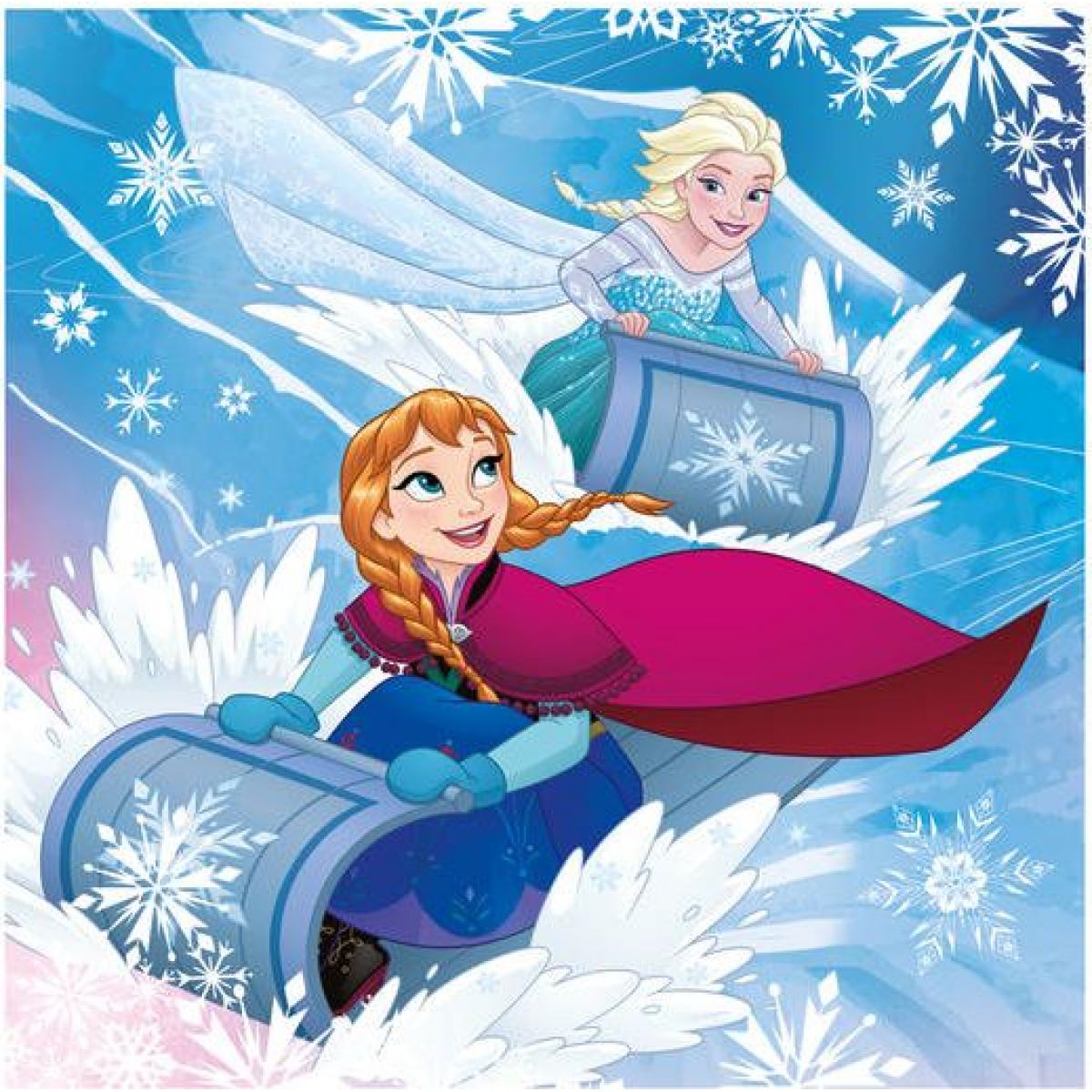Dino Frozen Zimní radovánky 3 x 55 dílků | 4KIDS.sk