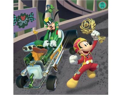Dino Mickey a Minnie závodníci 3 x 55 dílků