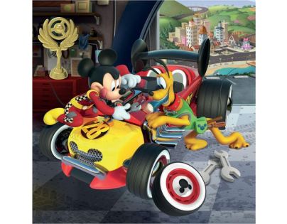 Dino Mickey a Minnie závodníci 3 x 55 dílků