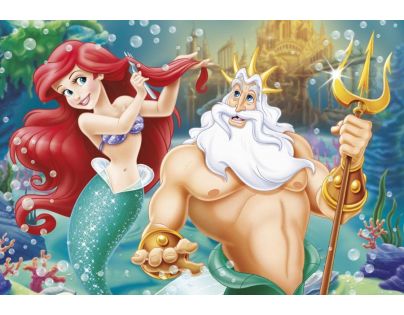 Dino Puzzle Disney Princess Ariel 2 x 66 dielikov