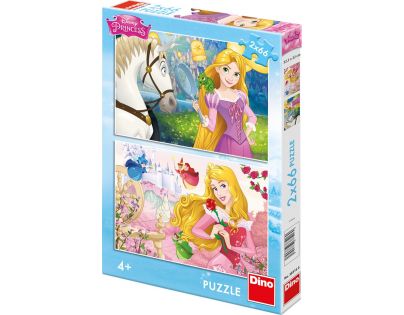 Dino Walt Disney Princezny Portréty 2 x 66 dílků