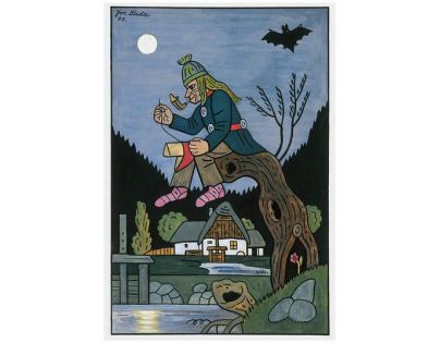 Dino Puzzle Josef Lada Pohádky 2 x 48 dílků - Poškozený obal