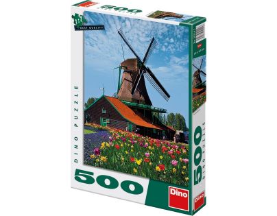 DINO 500 dílků Mlýn