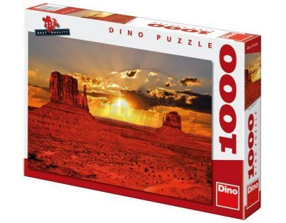 Dino Puzzle Monument Valley 1000 dílků