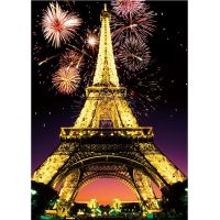 Dino Nočná Eiffelovka 1000 dielov 2