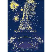 Dino Nočná Eiffelovka 1000 dielov 3