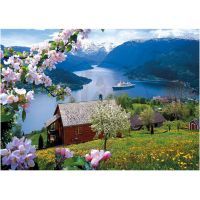 Dino Puzzle Norský fjord 1000 dílků 2