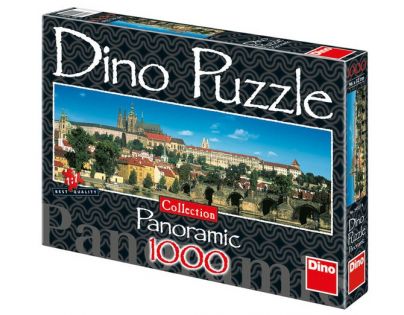 Dino Puzzle Panoramic Pražský hrad 1000 dílků