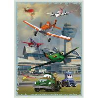 DINO 394018 - Puzzle Planes Hladké přistání (180 dílků) 2