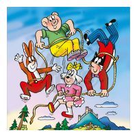 DINO 335073 - Čtyřlístek   3x55D 3