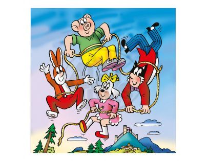 DINO 335073 - Čtyřlístek   3x55D