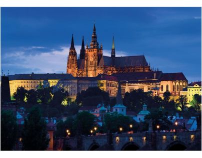 Dino Puzzle Večerní Praha 1000 dílků