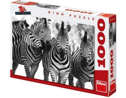 DINO 531833 - Puzzle Zebry (1000 dílků)