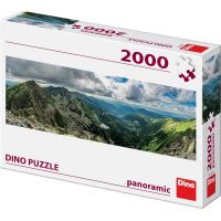 Dino Puzzle panoramic Roháče 2000 dielikov 2