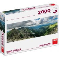 Dino Puzzle panoramic Roháče 2000 dielikov 3
