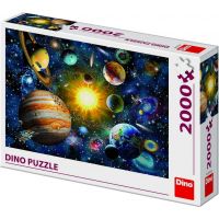 Dino Puzzle Slnečná sústava 2000 dielikov 2