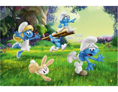 Dino Šmolkovia Výprava 2 x 66 dielikov puzzle