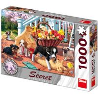 Dino Puzzle Secret collection Šteňatá 1000 dielikov 2