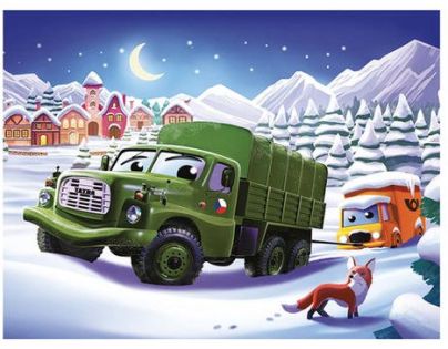 Dino drevené kocky Tatra 12 kociek