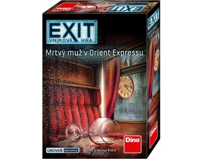 Dino Úniková hra Mŕtvy muž v Orient exprese párty hra