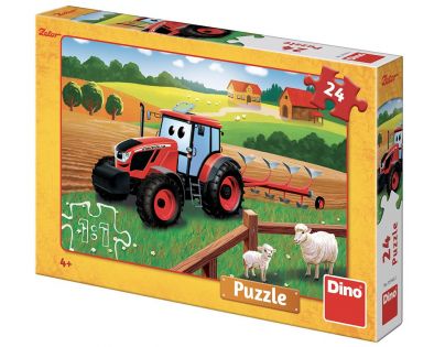 Dino Puzzle Zetor orba 24 dielikov