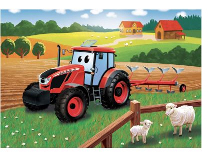 Dino Puzzle Zetor orba 24 dielikov