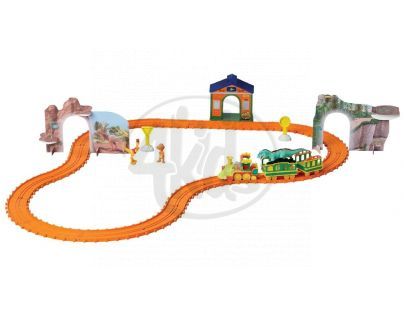 T-Rex Express 53203 - Dobrodružný motorizovaný dinoset