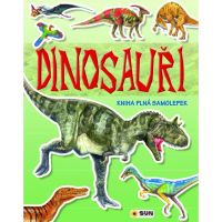 Sun Kniha plná samolepek Dinosauři CZ verzia