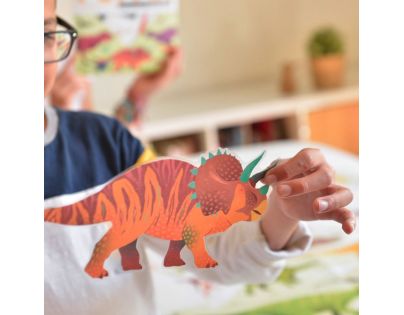 Poppik Samolepkový plagát vzdelávací Dinosaury