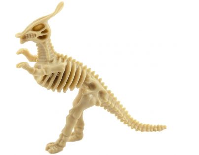 Dinosaurus 3D skládačka zkamenělina v krabičce