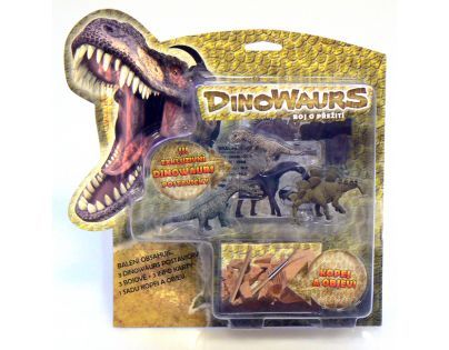 Dinowaurs boj o přežití 3 figurky
