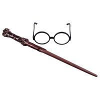 Disguise Harry Potter set prútik a okuliare - Poškodený obal