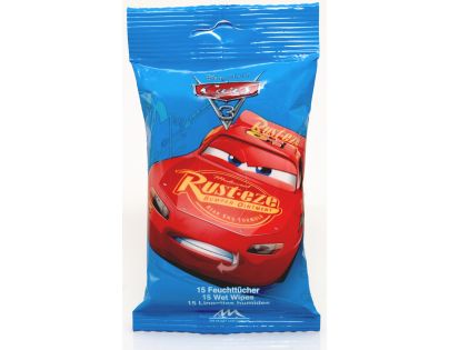 Disney Cars vlhčené obrúsky 15 ks