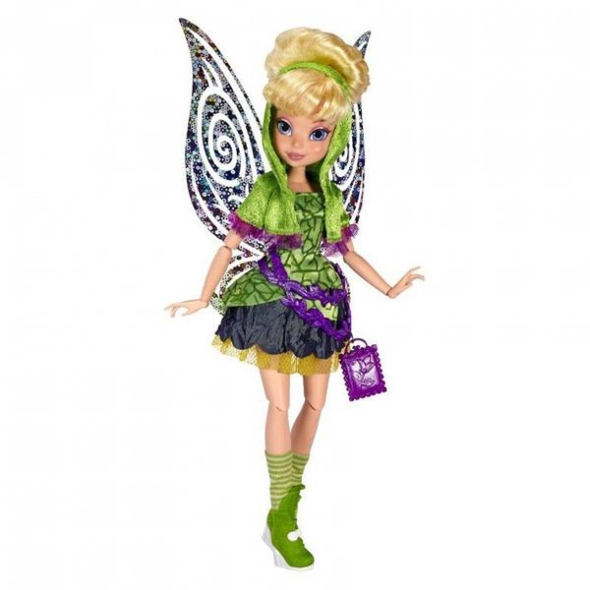 ADC Blackfire Disney Fairy 22 cm Deluxe modní panenka - Tink v sukni