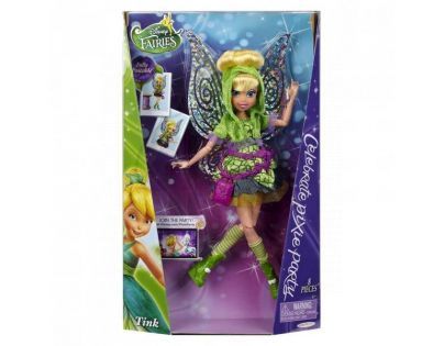 ADC Blackfire Disney Fairy 22 cm Deluxe modní panenka - Tink v sukni